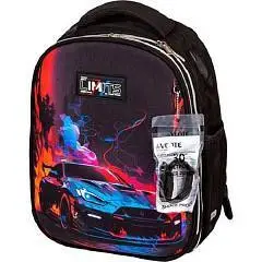 Ранец deVENTE Choice Lite Speed Zone 38x29x17см 800г 1отд черн, фото №1