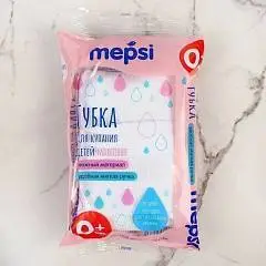 Мочалка-губка д/купания дет «Махровая», фото №1