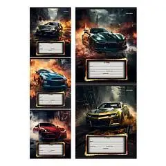 Тетрадь 12л ЛИНИЯ "АВТО И ДРАЙВ" цвет.мелов.обл., фото №1