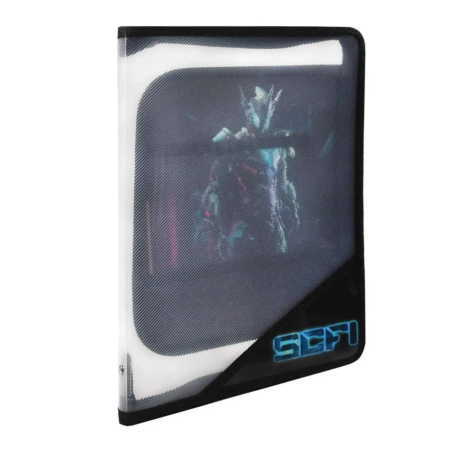 Папка д/тетрадей  А4 22.8x32.8см  молния пластик  "Ледяной робот, фото №1