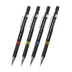 Карандаш механический 0,5 мм, BRAUBERG Ring, ластик, ассорти, фото №1