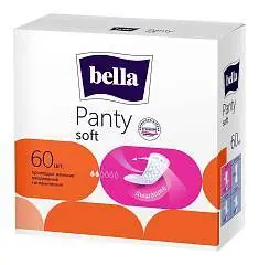 Прокладки ежедн Bella Panty Soft 60шт, фото №1