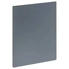 Папка с 20 вкл. СТАММ А4, 14мм, 500мкм, серая, фото №1