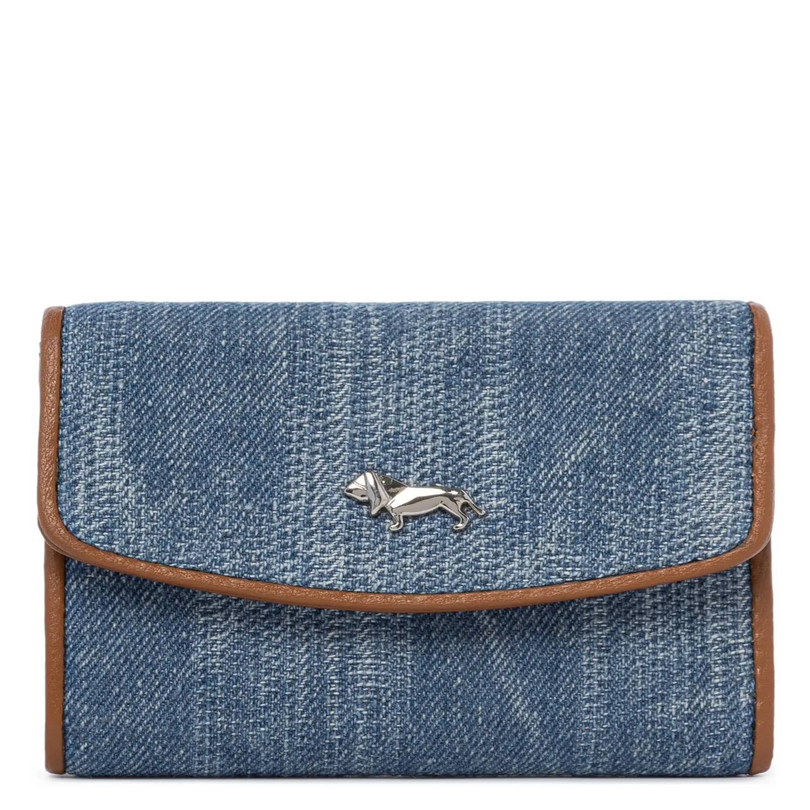 Кошелек LABRA малый, кожа l.blue jeanc/luggage, фото №1