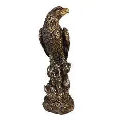 Фигура Орел на пне большой  высота 56см бронза, фото №1