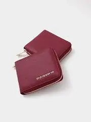 Кошелек жен. Di Gregorio нат.кожа, бордовый, фото №1
