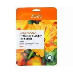 Маска д/л ткан ZOZU увлаж, Календула, фото №1
