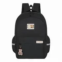 Рюкзак молодежный MERLIN M510 черный, фото №1