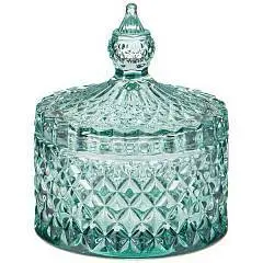 Емкость д/хранения "DIAMANT MINT" 8,5х8,5х10 см, фото №1