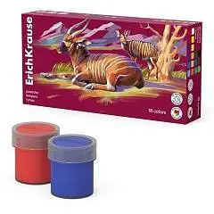 Гуашь 18цв УФ 20мл Erich Krause Safari, фото №1