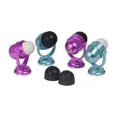 Точилка с ластиком "Микрофон" 1 отверстие, фото №1