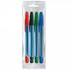 Набор шариковых ручек ErichKrause R-301 Stick Classic, 8шт, 4цв., фото №1