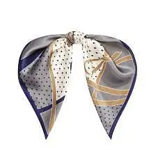 Платок женск. шелк 53х53, фото №1