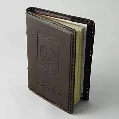 Ежедневник большой "Герб России", золотой срез, фото №1