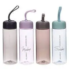 Бутылка 400 мл L6 W6 H18,5 см, фото №1