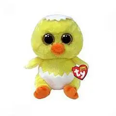 Игрушка мягкая TY Beanie Boos Цыплёнок PEETIE 15см, фото №1