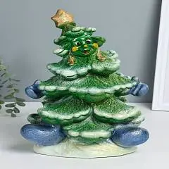 Копилка ёлочка гипс 30.5*21*20см, фото №1