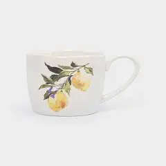 Кружка Лимоны Lemon branch 350мл фарф бел, фото №1