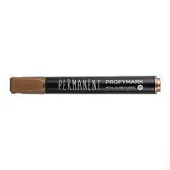 Маркер перманентный "PROFYMARK" 2мм, золотой, фото №1