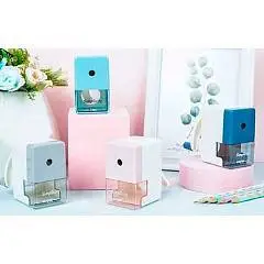 Точилка CASSINI механическая 89*48*79мм контейнер, фото №1