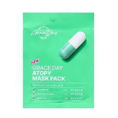 Маска д/л ткан Grace Day, Успокаивающая и заживляющая, 27 мл, фото №1