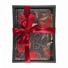 Набор подарочный А5+  "Гранат" + ручка, фото №1