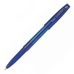 Ручка шариковая PILOT SuperGrip BPS-GG-M-L, рез.манж, синяя, фото №1