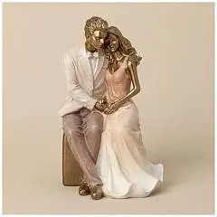 Статуэтка Пара 11,5х11х18,5см, фото №1