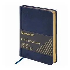 Ежедневник недат А6 "Iguana" синий, тв.обл, фото №1