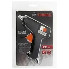 Клеевой пистолет  TUNDRA basic 20 Вт, 220 В , 7 мм, фото №1