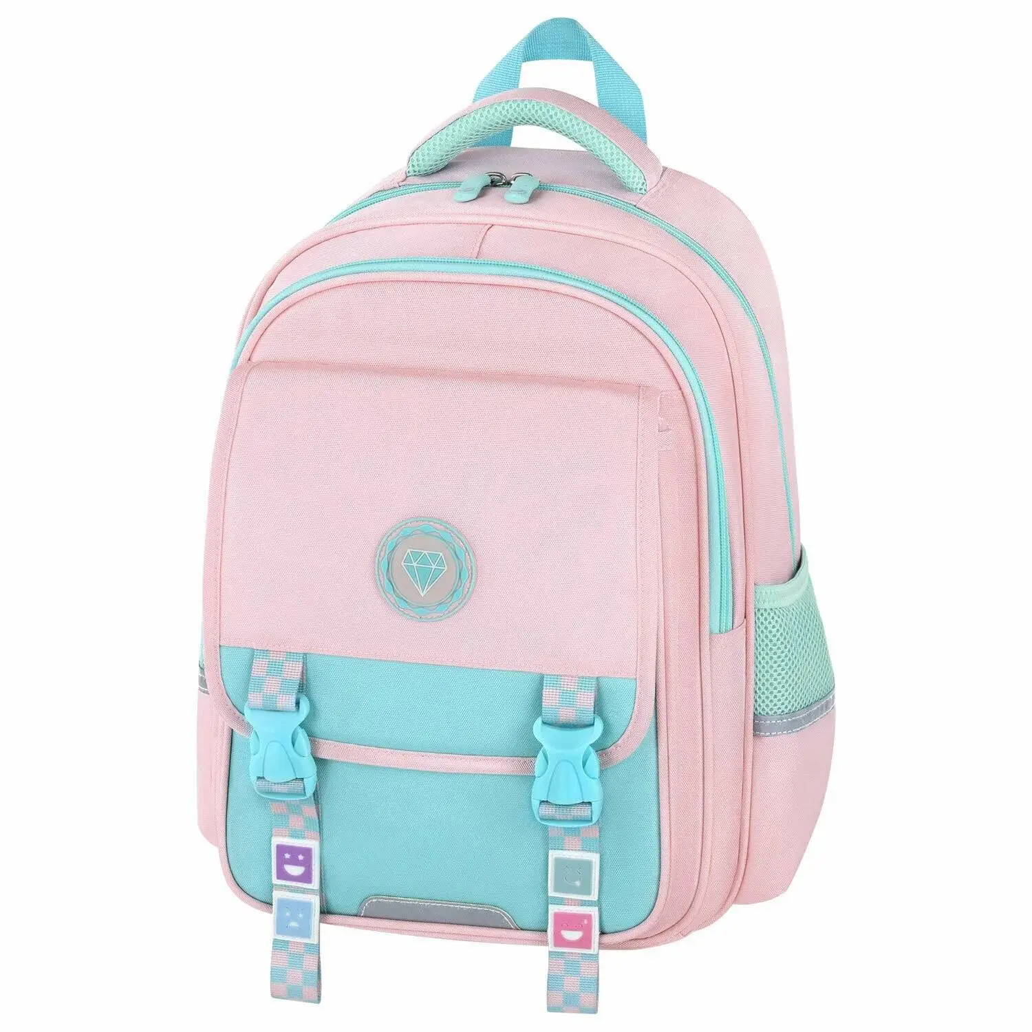 Рюкзак BRAUBERG SNAP "Light Pink" 2 отд, 39х28х16 см, фото №1