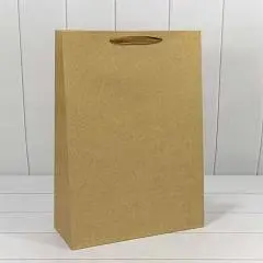 Сумка подарочная Крафт "Люкс" 32*45*14см, фото №1