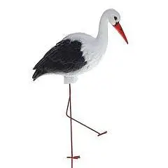 Фигурка садовая "Аист малый", 54 см, фото №1