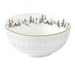 Салатник 12см 0.3л "Шале" фарф без инд уп, фото №1