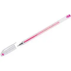 Ручка гелевая "CROWN" роз. 0,7мм, фото №1