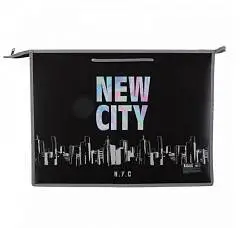 Папка д/худ А3 молн пластик New city Кокос, фото №1