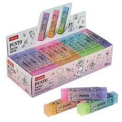 Ластик Hatber "Punto" ассорти, фото №1