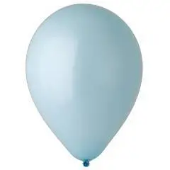 Шарик воздушный "Macaron" Sky Blue 30см, шт, фото №1