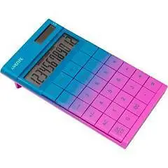 Калькулятор настольный "Degrade" Q-5DGR, 100x166мм, 12р, фото №1