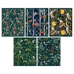 Тетрадь 48л КЛЕТКА "Дикая жизнь", матовая ламинация, фото №1