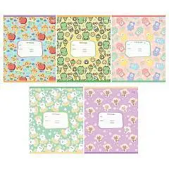 Тетрадь 18л КЛЕТКА "Зверята", фото №1