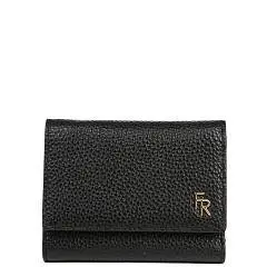 Кошелек жен. Fabretti нат.кожа, черный малый FR, фото №1