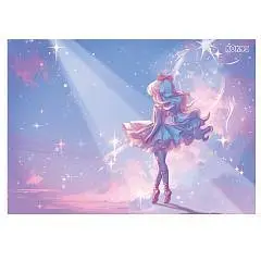 Клеенка д/уроков труда 50*70см Magic ballerina КОКОС, фото №1