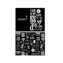 Альбом д/рис А4 48л скоба "K-pop", фото №1