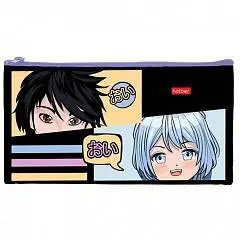Пенал Hatber 205х110мм на молнии "Аниме", фото №1