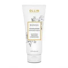 Кондиционер Ollin BioNika Питание и блеск 200 мл, фото №1