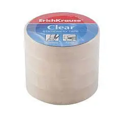 Клейкая лента ErichKrause Прозрачная 12мм*33м, 1 шт., фото №1