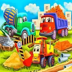 Пазл фигур дер TRANSPORT Строит техника 18дет 287*20см/10см 3+, фото №1
