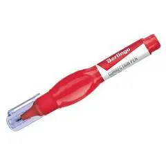 Корректирующая ручка Berlingo, 8мл, металлический наконечник, фото №1