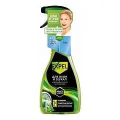 Спрей д/мытья стёкол и зеркал Expel  Антидождь, морской 450 мл, фото №1